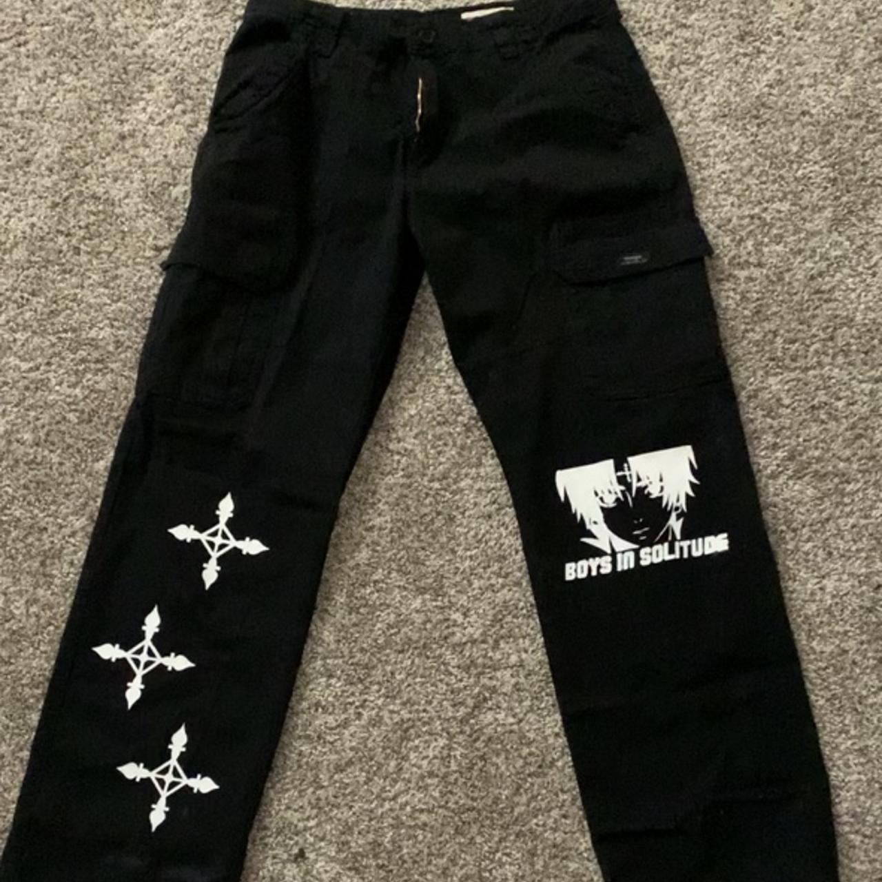 Custom Chrollo Lucilfer cargo pants from... - Depop