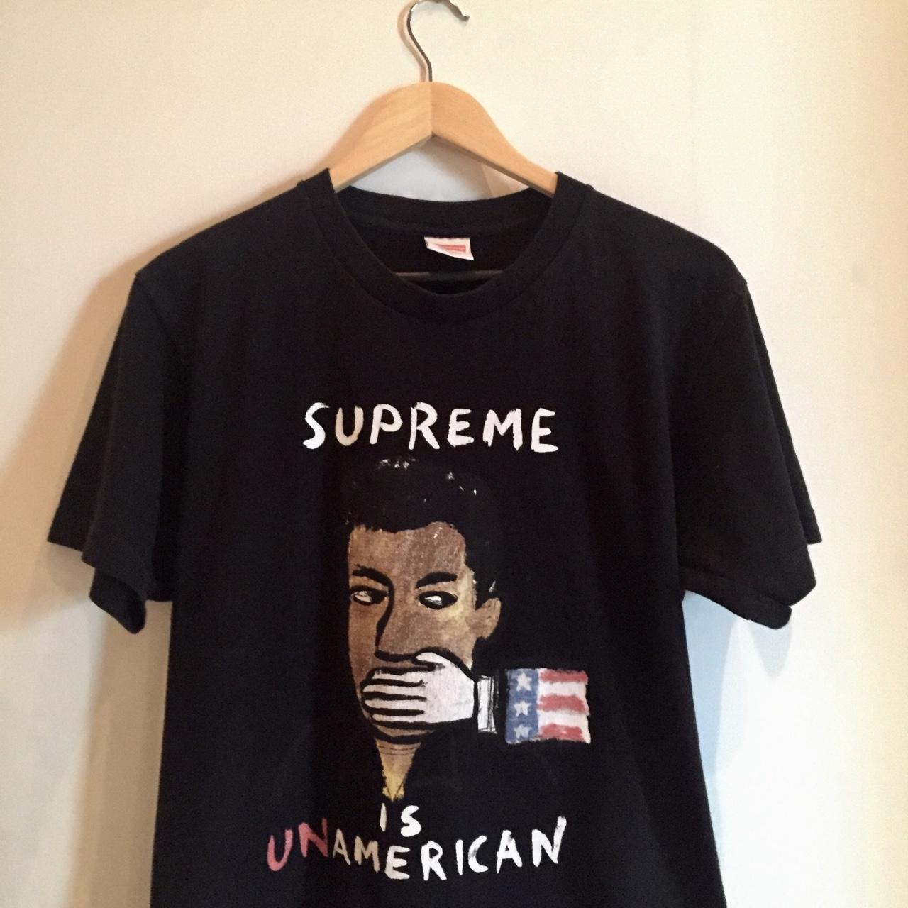 Supreme is unamerican T shirt Spring Summer 14 Depop