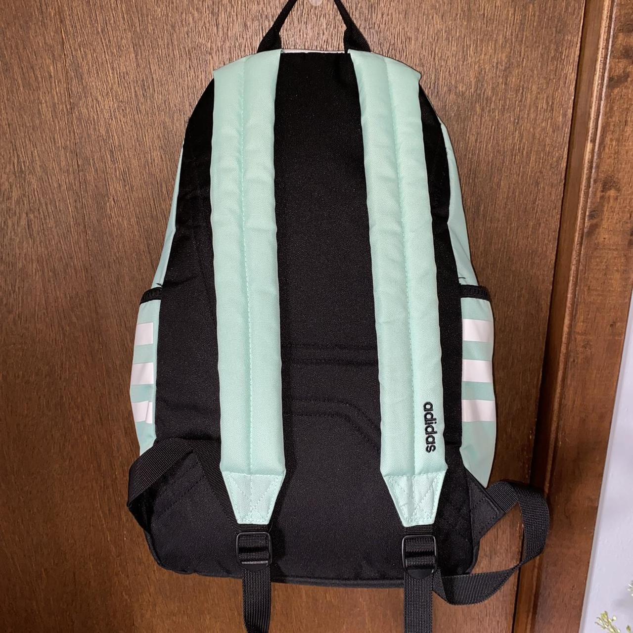 Adidas mint green backpack. Has a smaller front... Depop