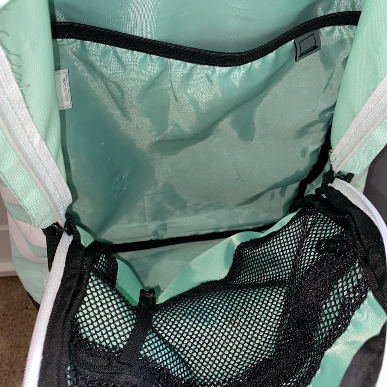 Adidas mint green backpack. Has a smaller front... Depop
