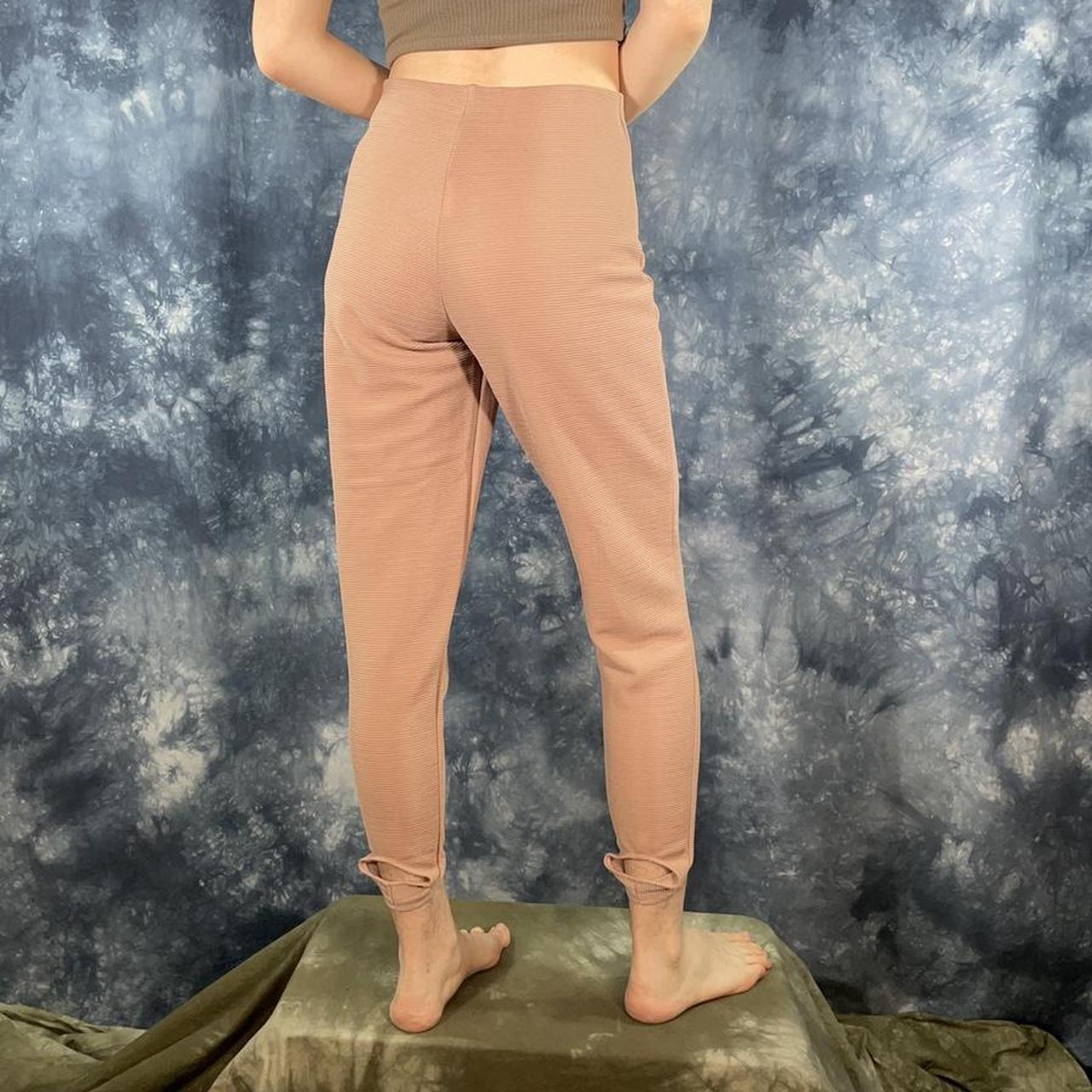 PLT Pale Pink High Waisted Joggers