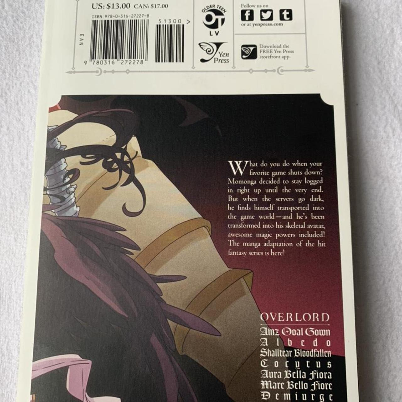 Product Image 2 - Overlord Manga Vol 1 [ENG]

Great