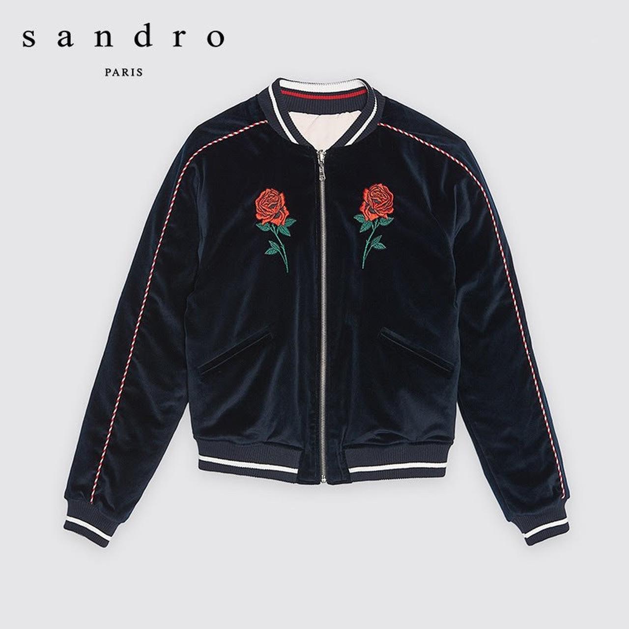 Sandro on sale reversible jacket