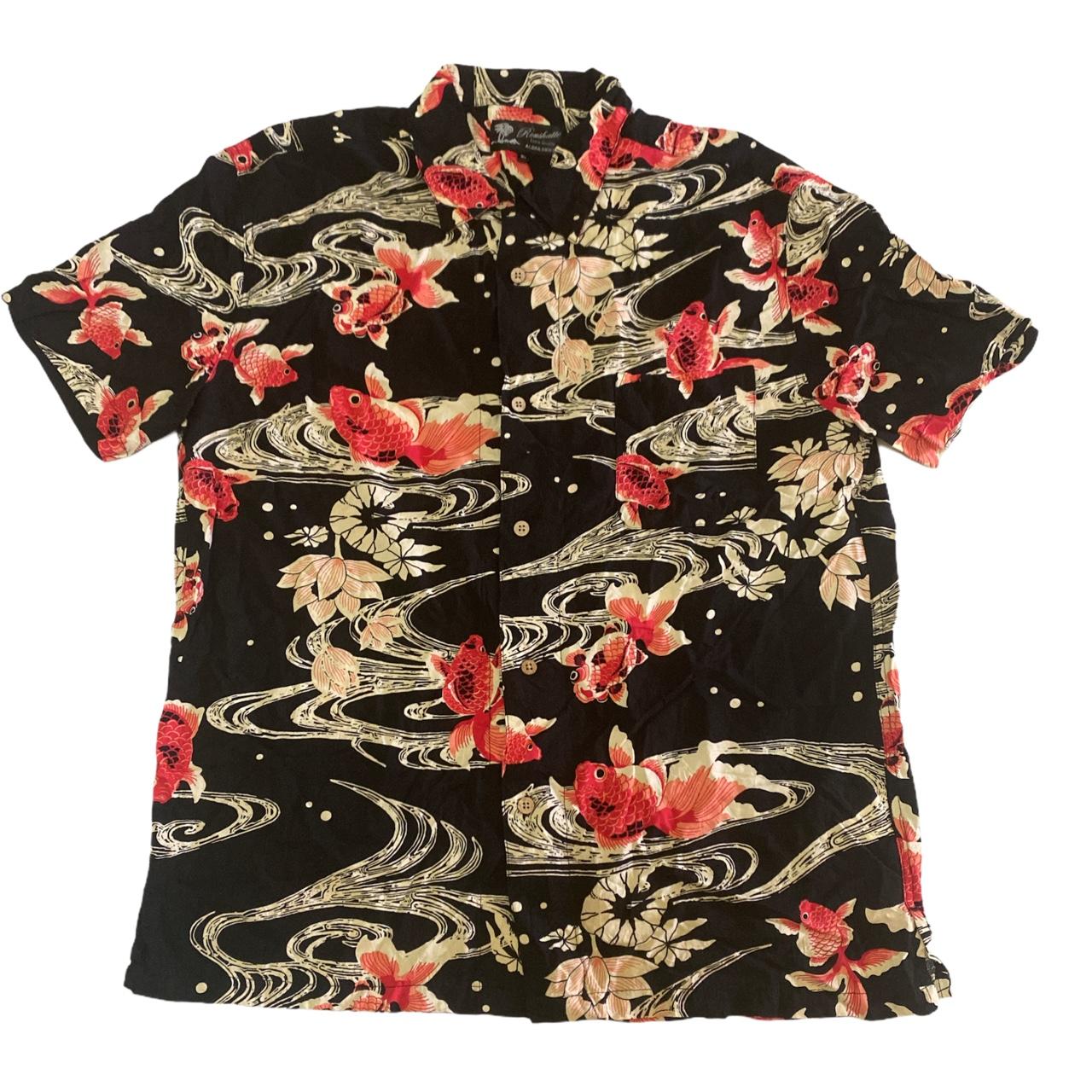 zara koi fish shirt