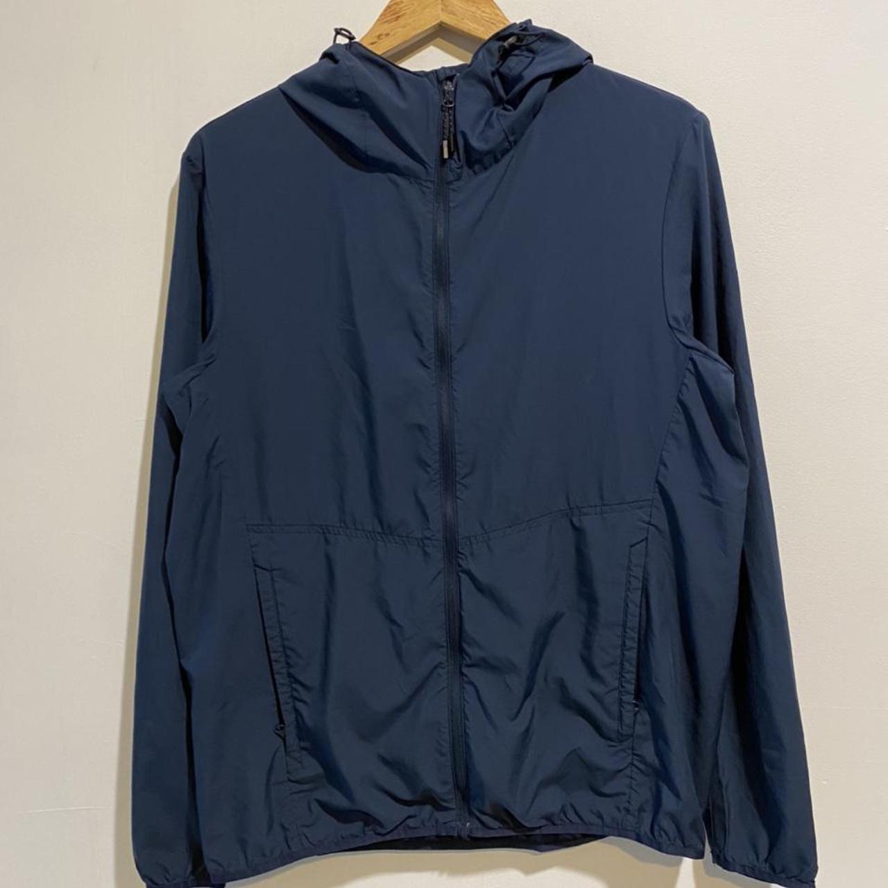 UNIQLO Men's Blue Jacket | Depop