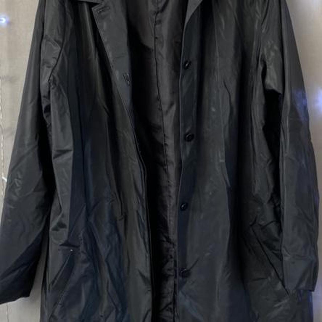 Large oversized trench coat! 🖤 Waterproof fabric... - Depop