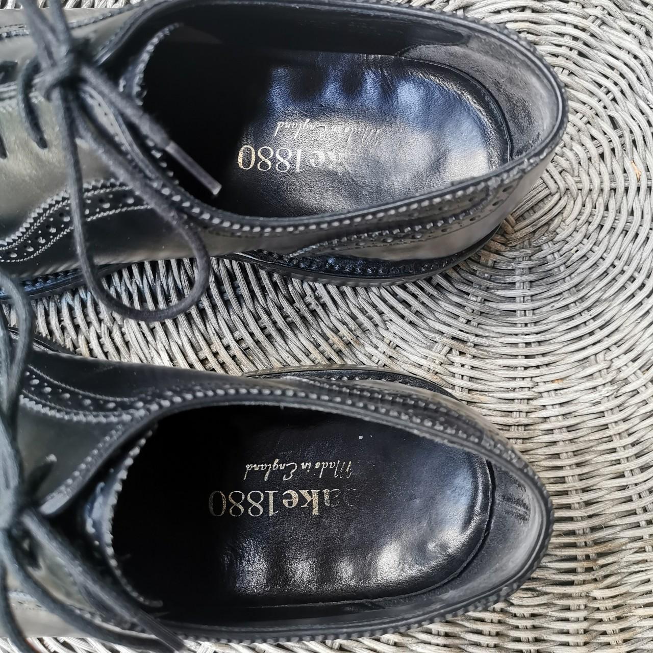 loake black brogue shoes