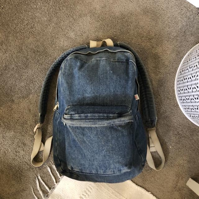 Denim American Apparel Backpack Perfect uni or. Depop