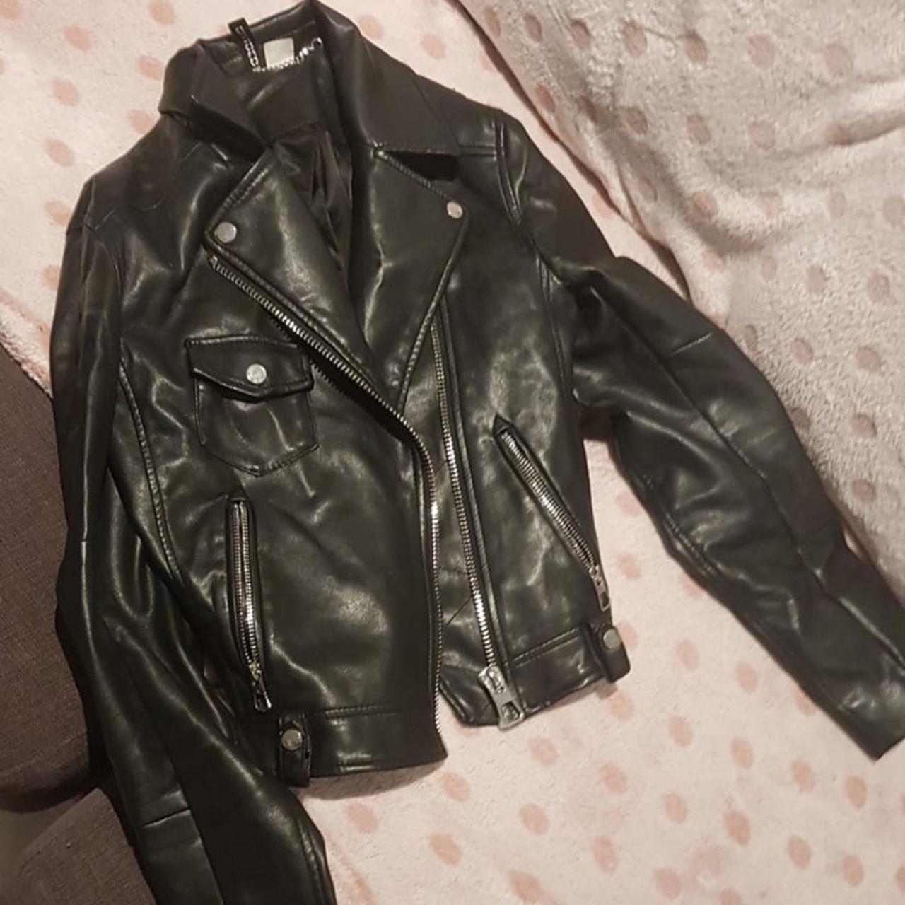 motorcycle leather jacket used