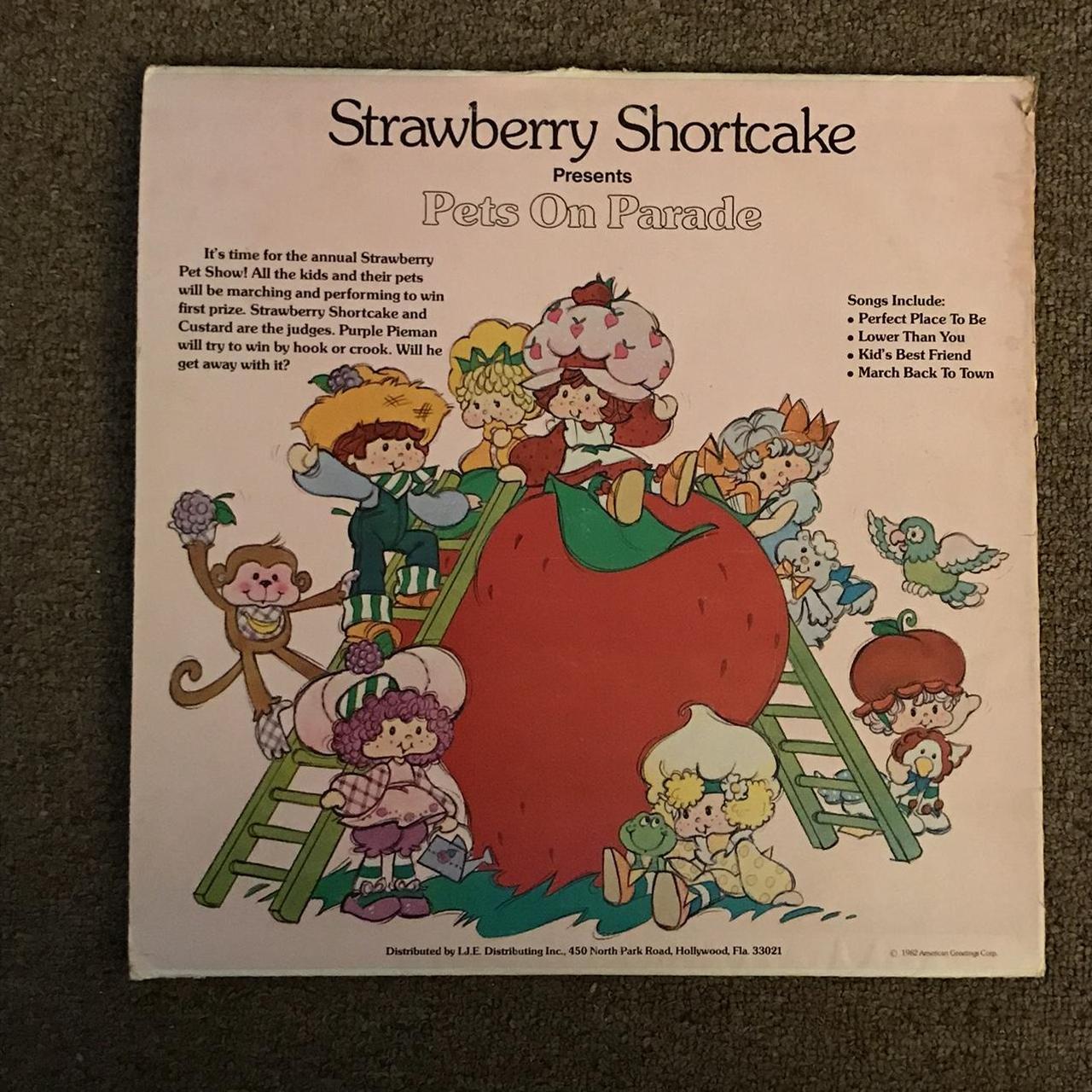 Vintage Strawberry Shortcake Record Vinyl 19 3 Depop