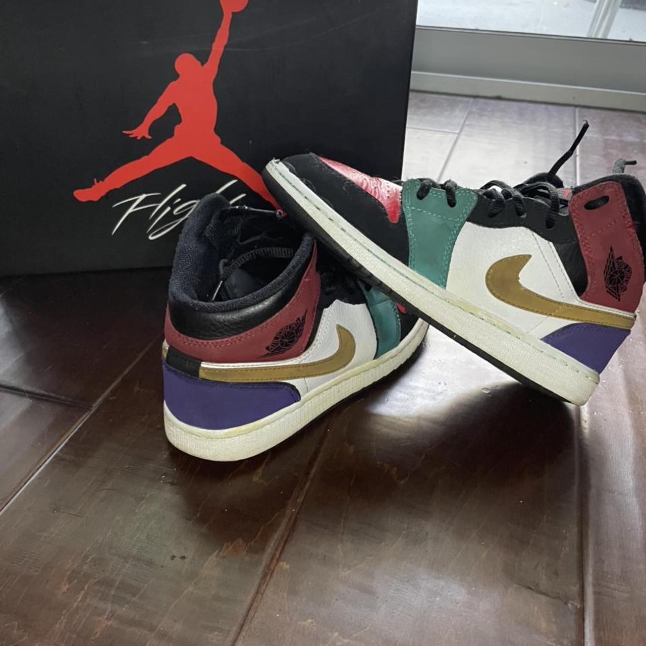 multicolored-air-jordan-1-size-4-5-jordan-depop