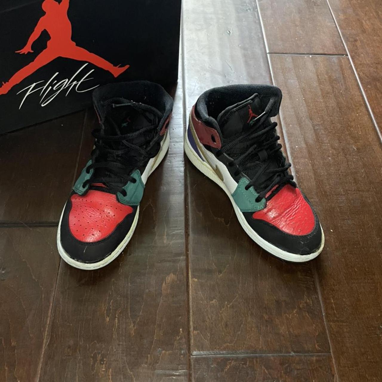 multicolored-air-jordan-1-size-4-5-jordan-depop