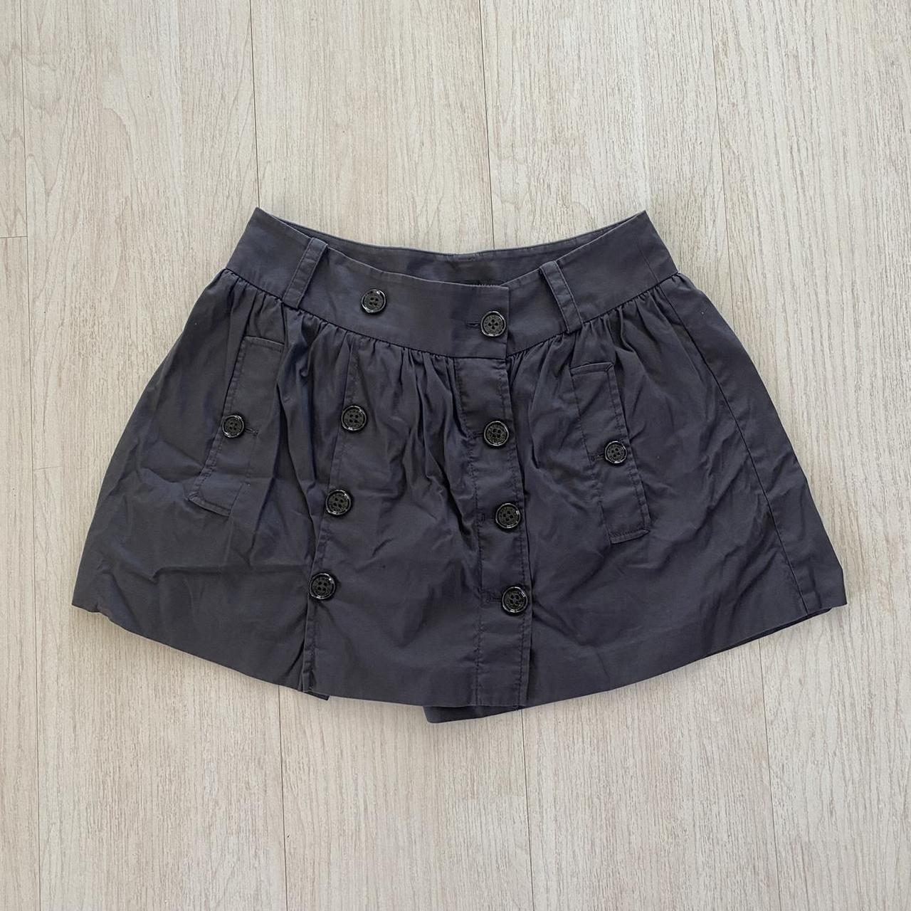 Armani Exchange Women's Grey Skirt | Depop