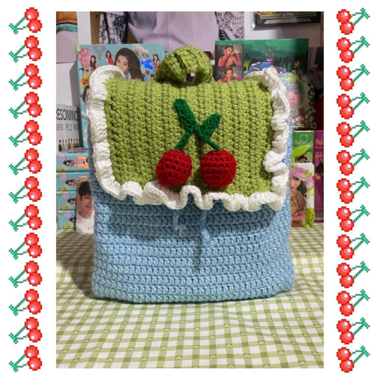 crochet backpack straps