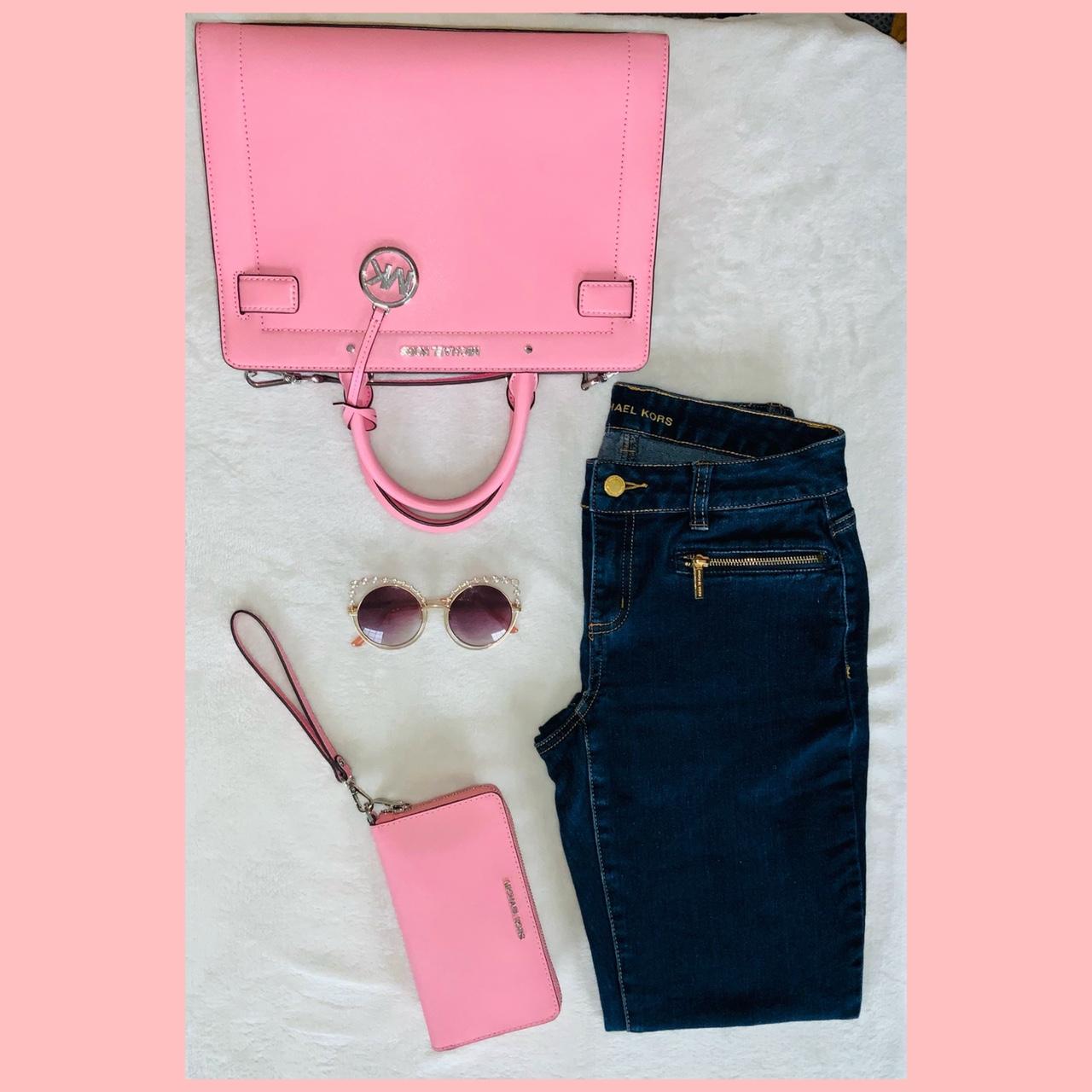 Michael kors best sale jeans pink