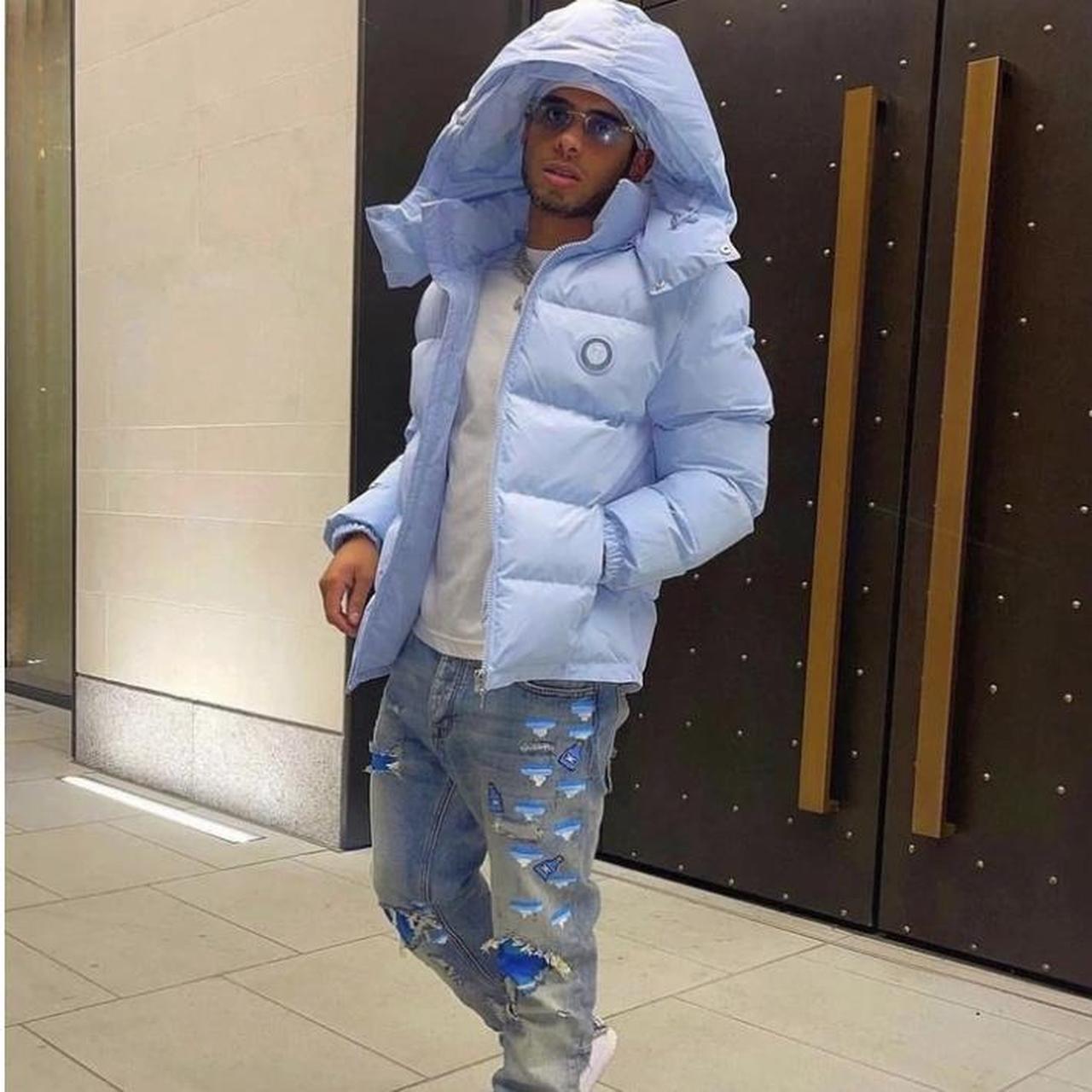 Trapstar Irongate Detachable Hooded Puffer Jacket (ICE BLUE) | lupon.gov.ph