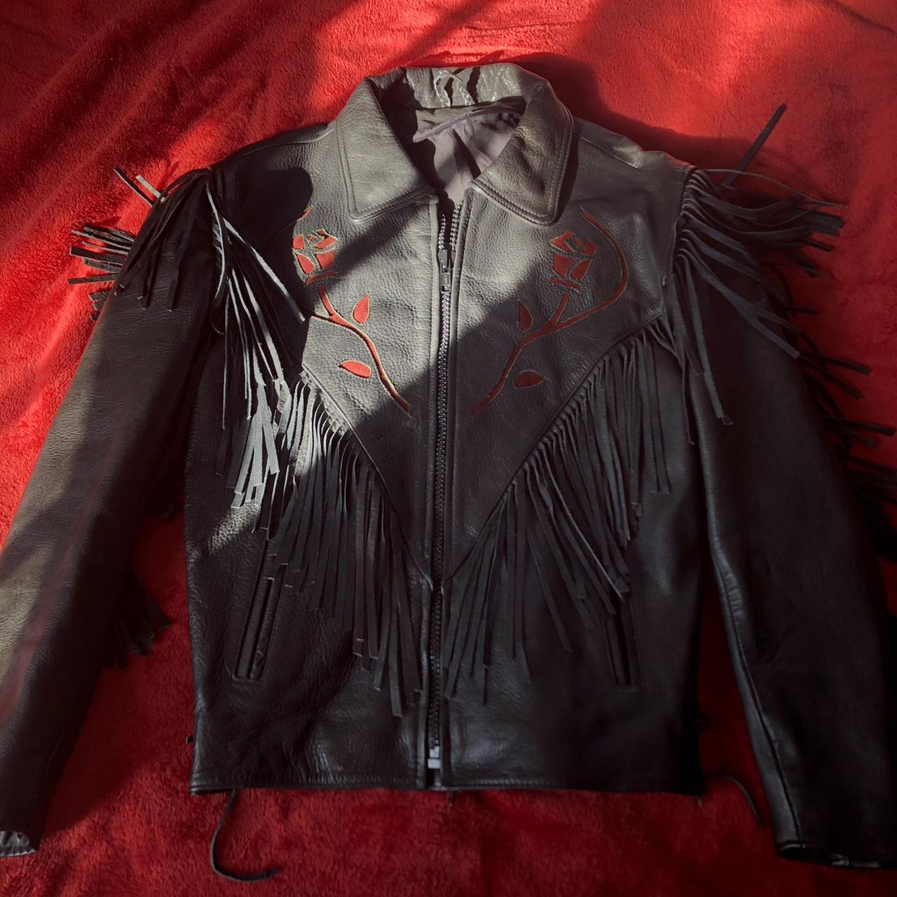 NOILL　vintage rose leather jacket
