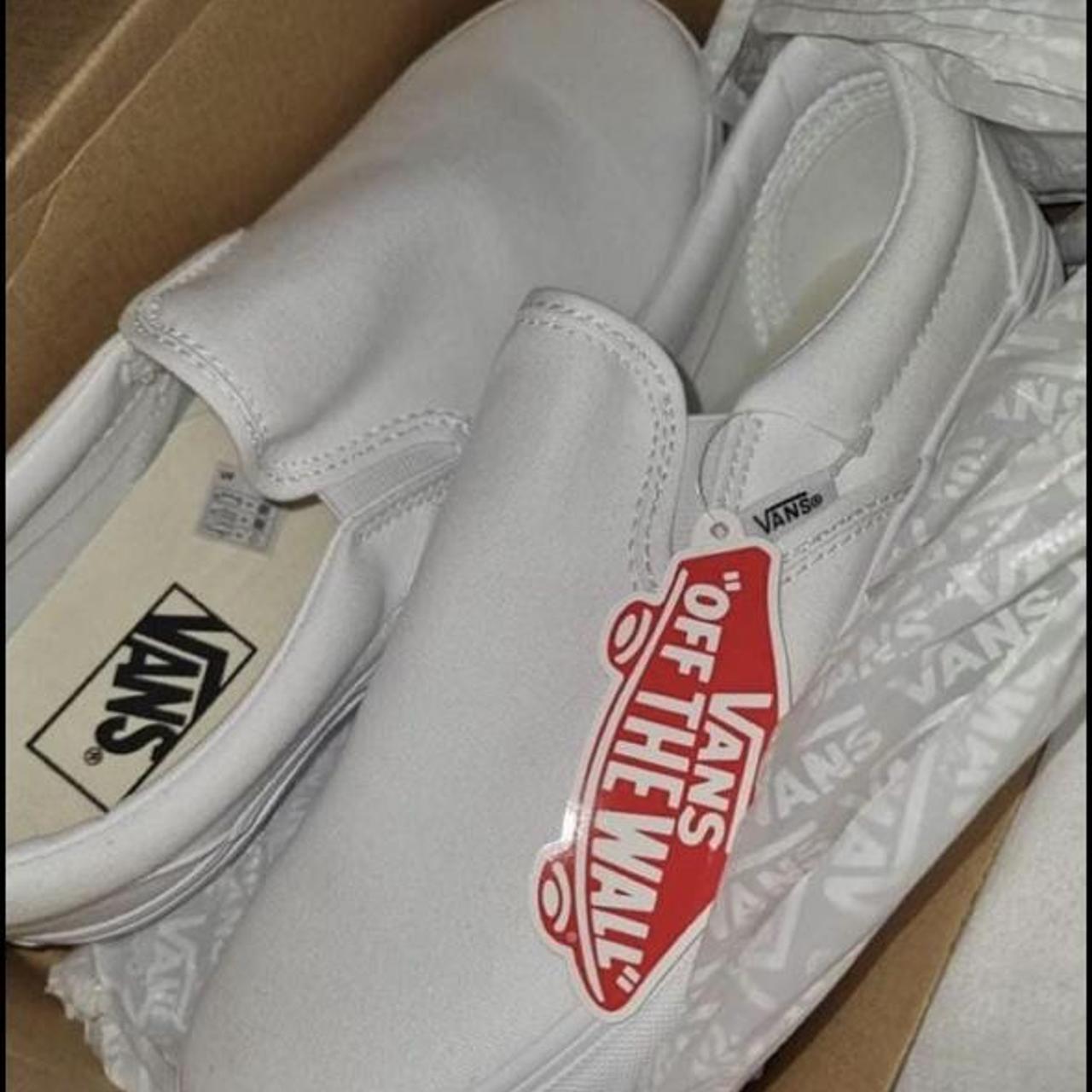 white vans size 7