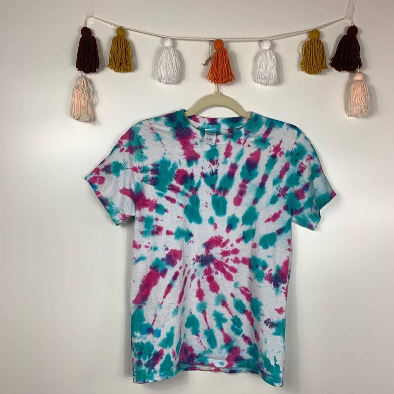 gildan tie dye crewneck