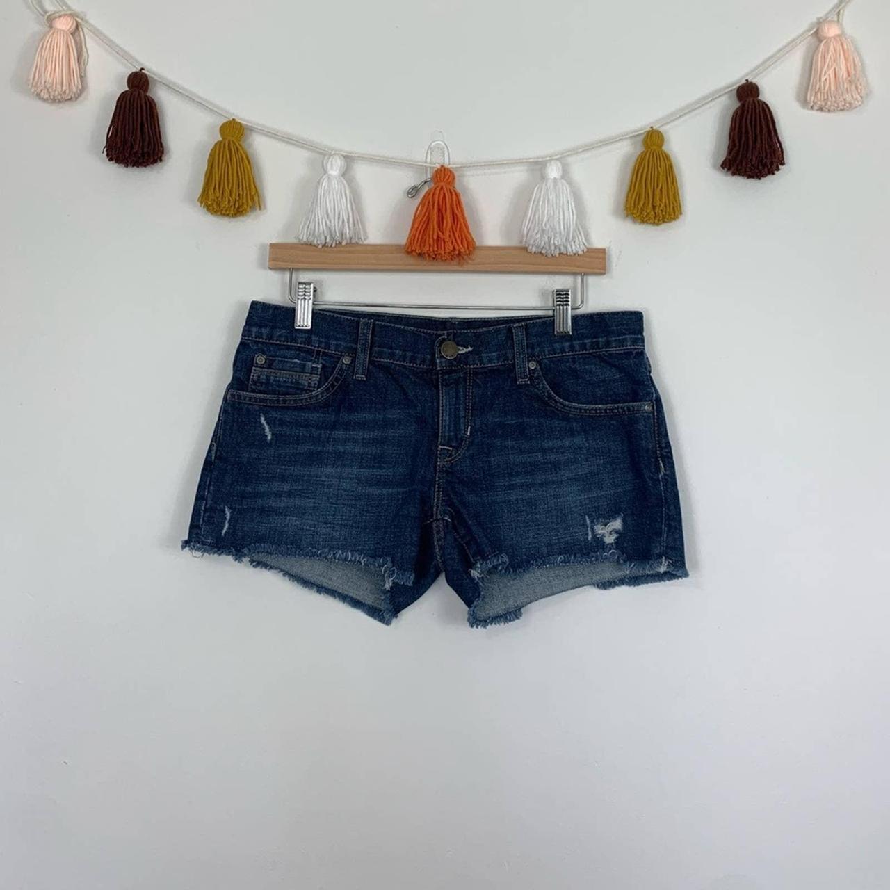 gap cut off jean shorts