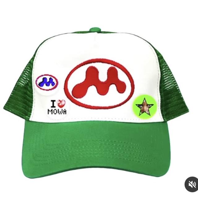 MOWALOLA TRUCKER HAT On hold but still open to   Depop