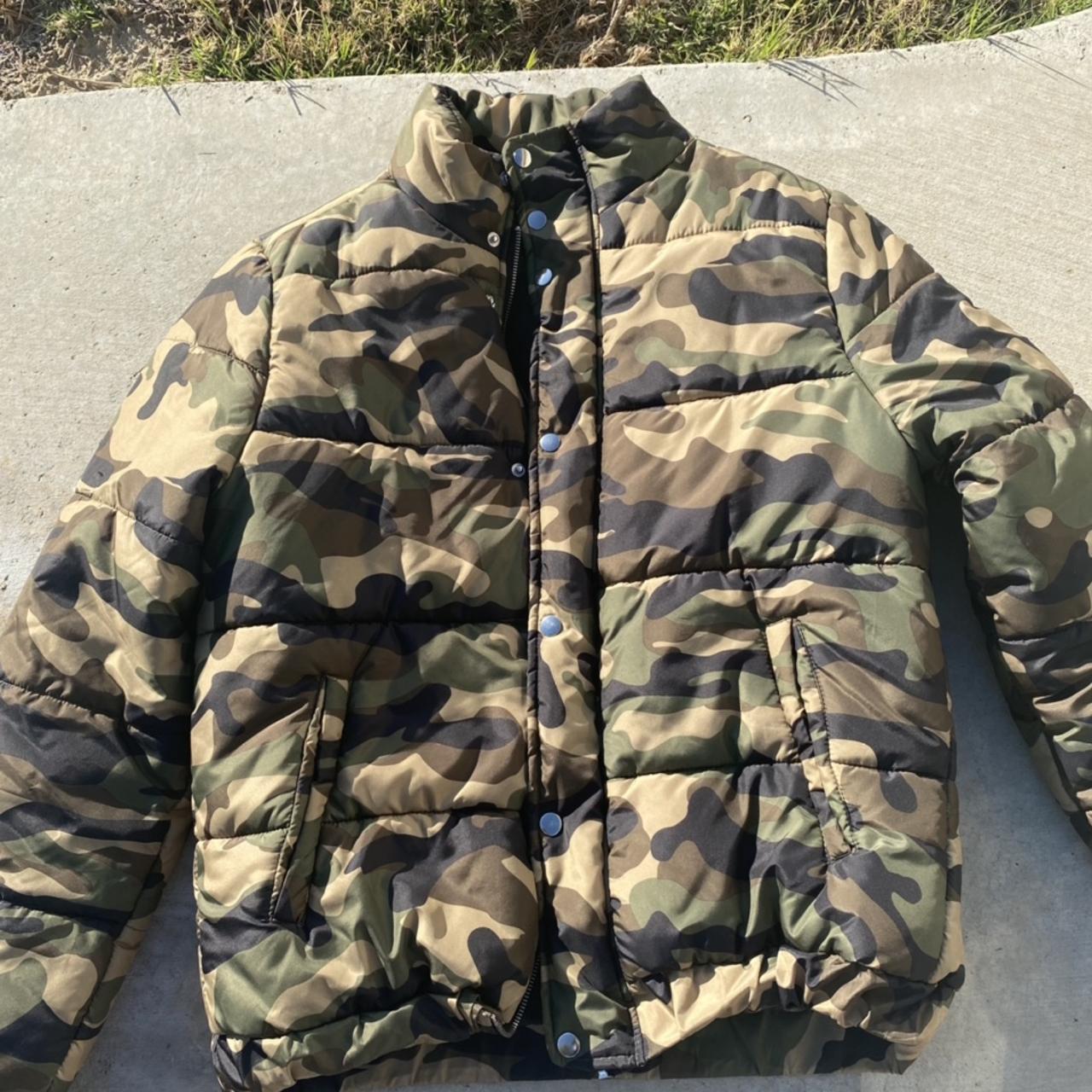Forever 21 Camouflage Down Coat Forever 21 Puffer Jacket #forever21