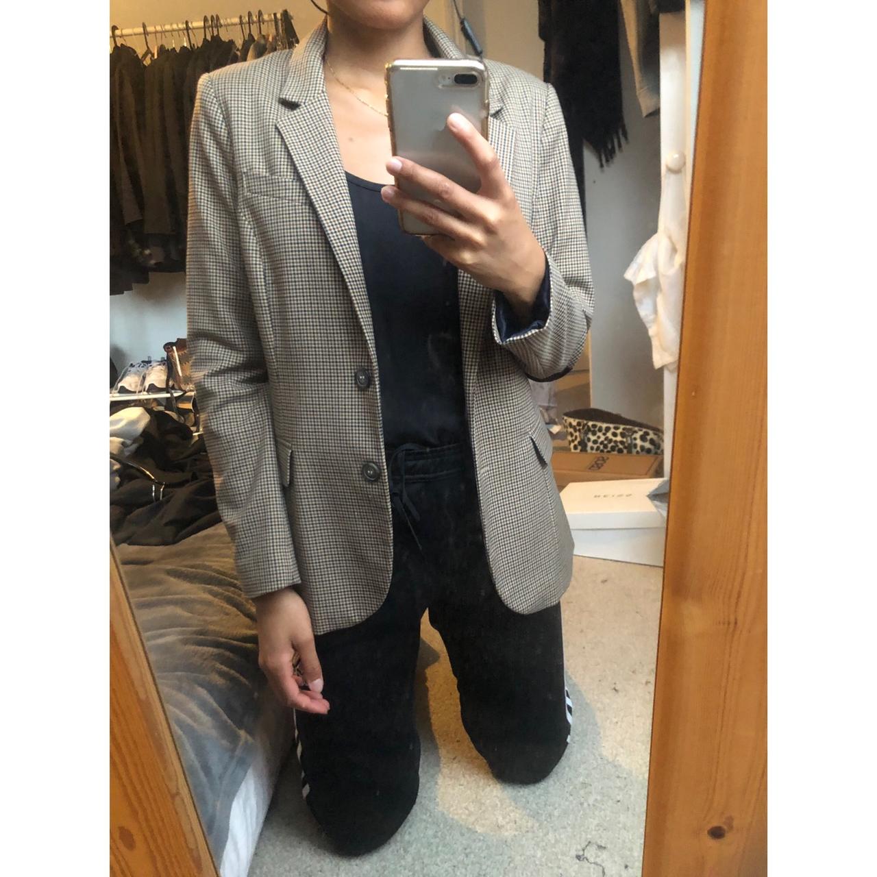 H&m blazer 2024 with elbow patches