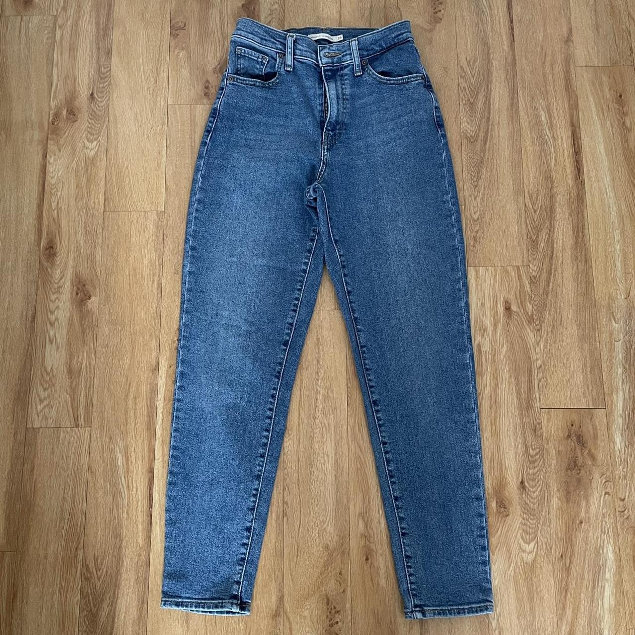 Levi’s High Waist Taper Mom Jeans. 26W x 29L. Worn... - Depop