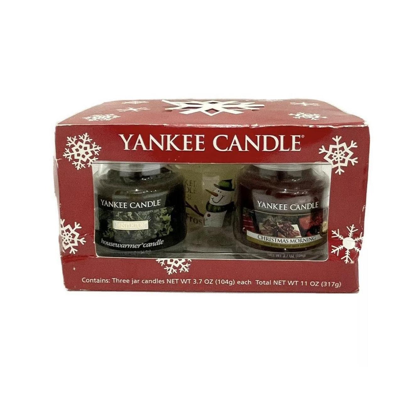 Yankee Candle 3 Pack Jars 3.7 oz Mistletoe Christmas... Depop