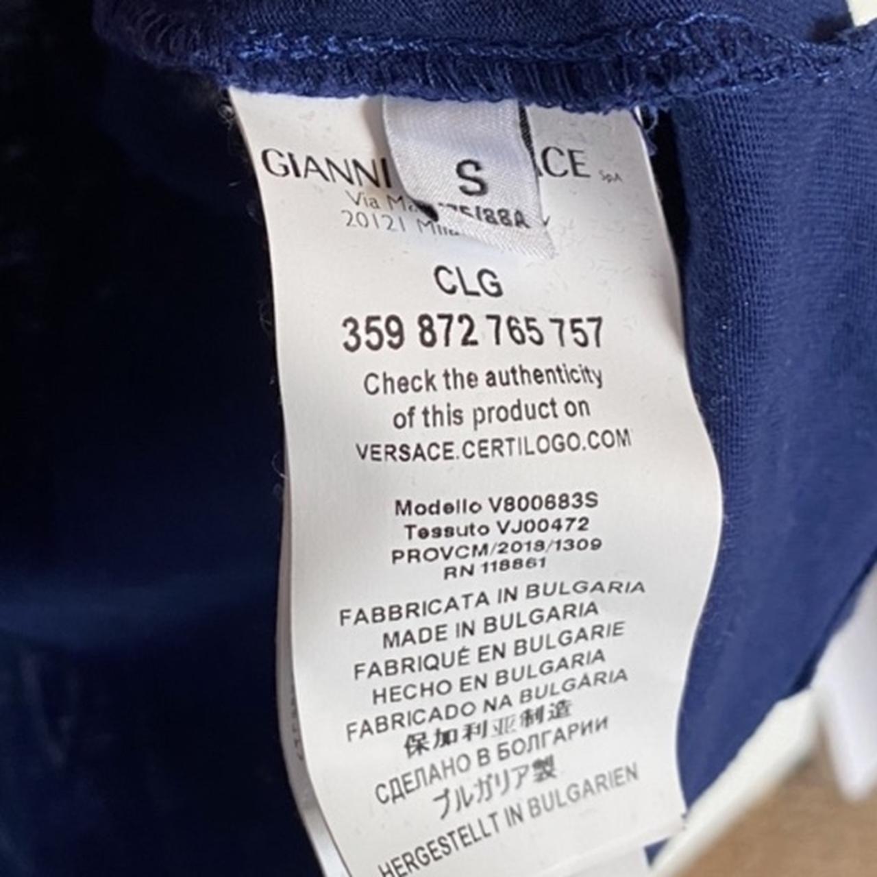 Versace Collection t shirt with Medusa graphic