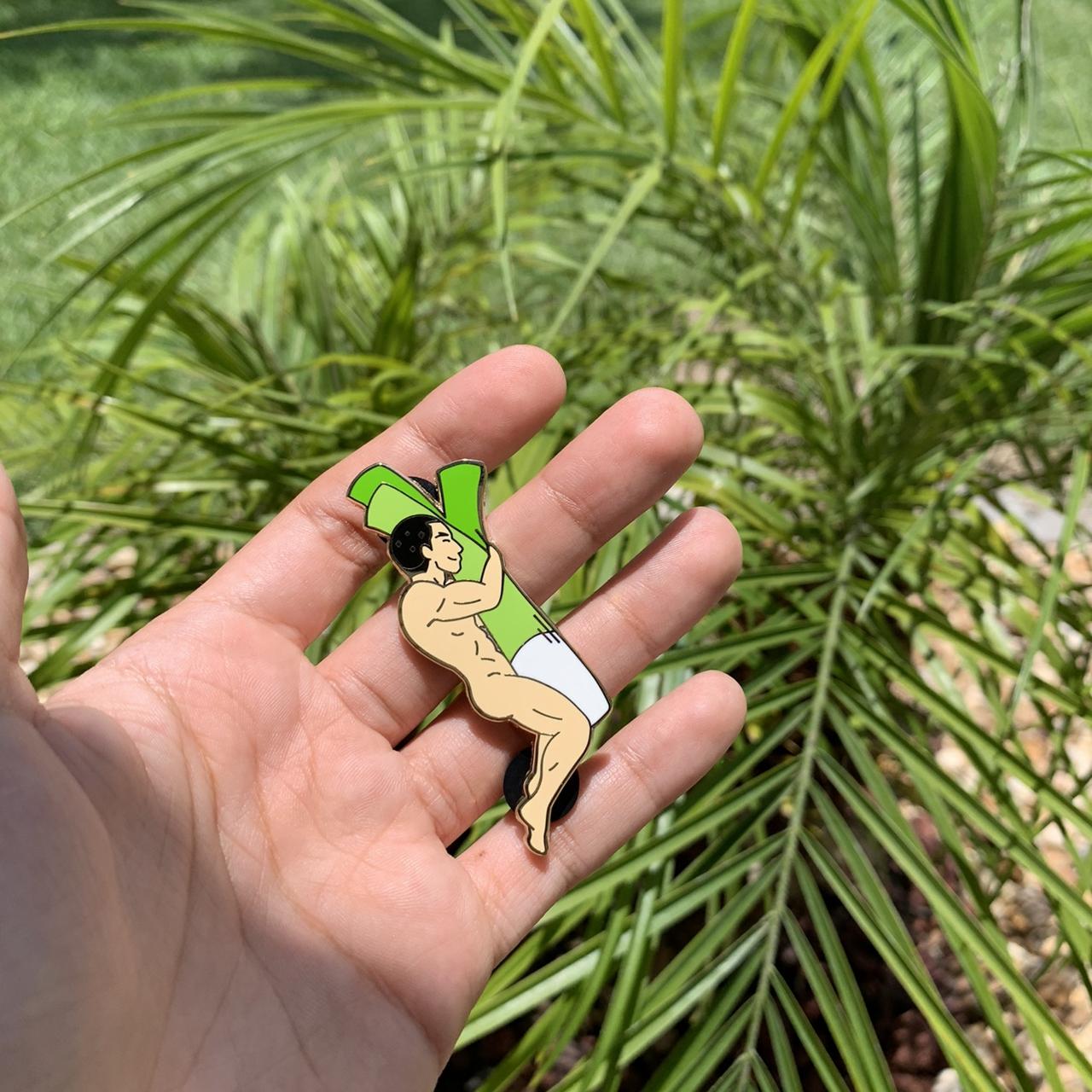 ¡ Food Wars Gin Dojima hard enamel pin... Depop