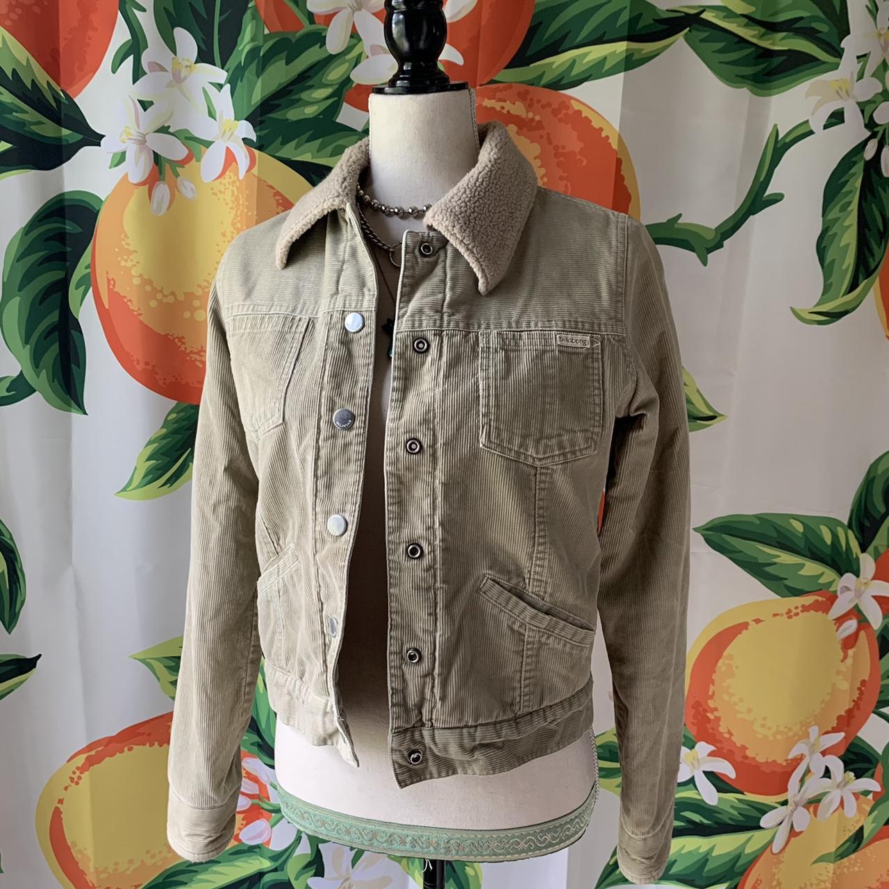 ¡ sherpa x corduroy Billabong jacket !... Depop