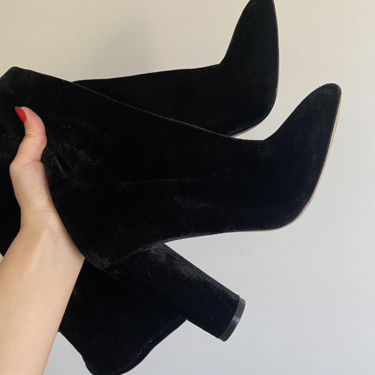 aldo thigh high black boots