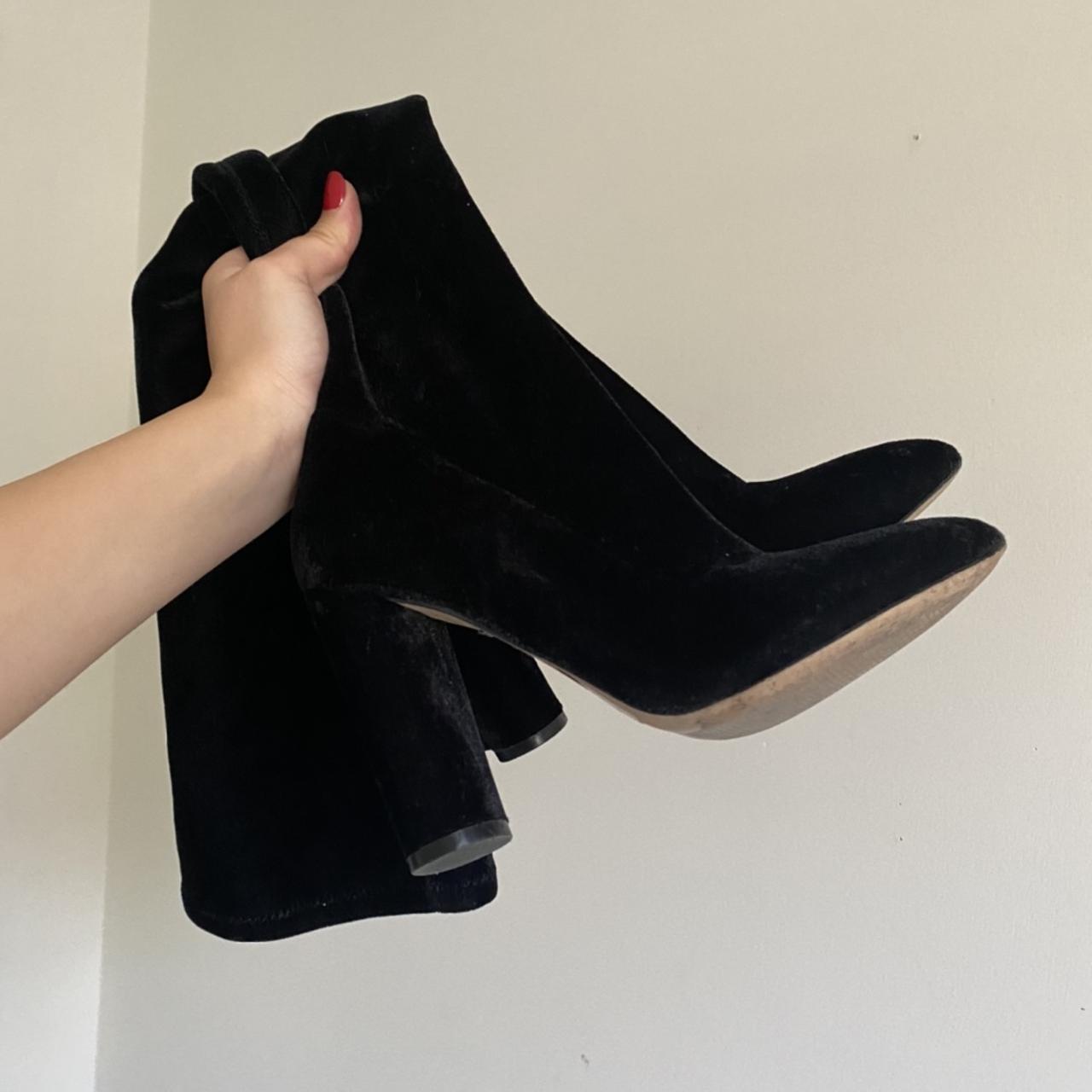 aldo thigh high black boots