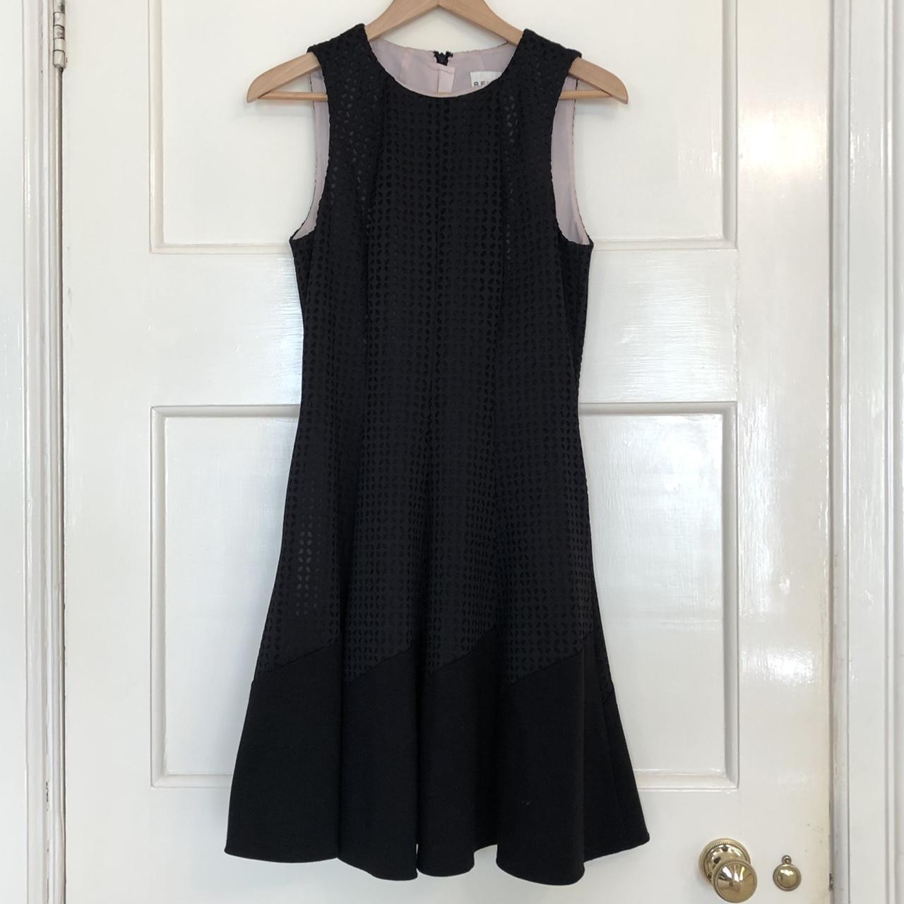 Reiss Women's Black Dress | Depop