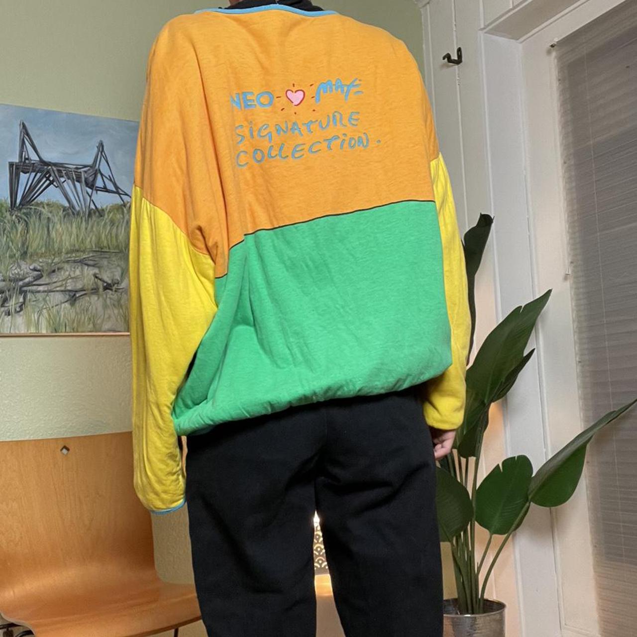 Peter Max Reversible Sweatshirt Pullover tags: - | Depop Peter Max Reversible Sweatshirt Pullover tags: - | Depop