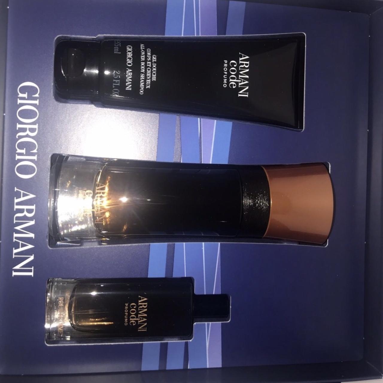 Armani on sale code shampoo