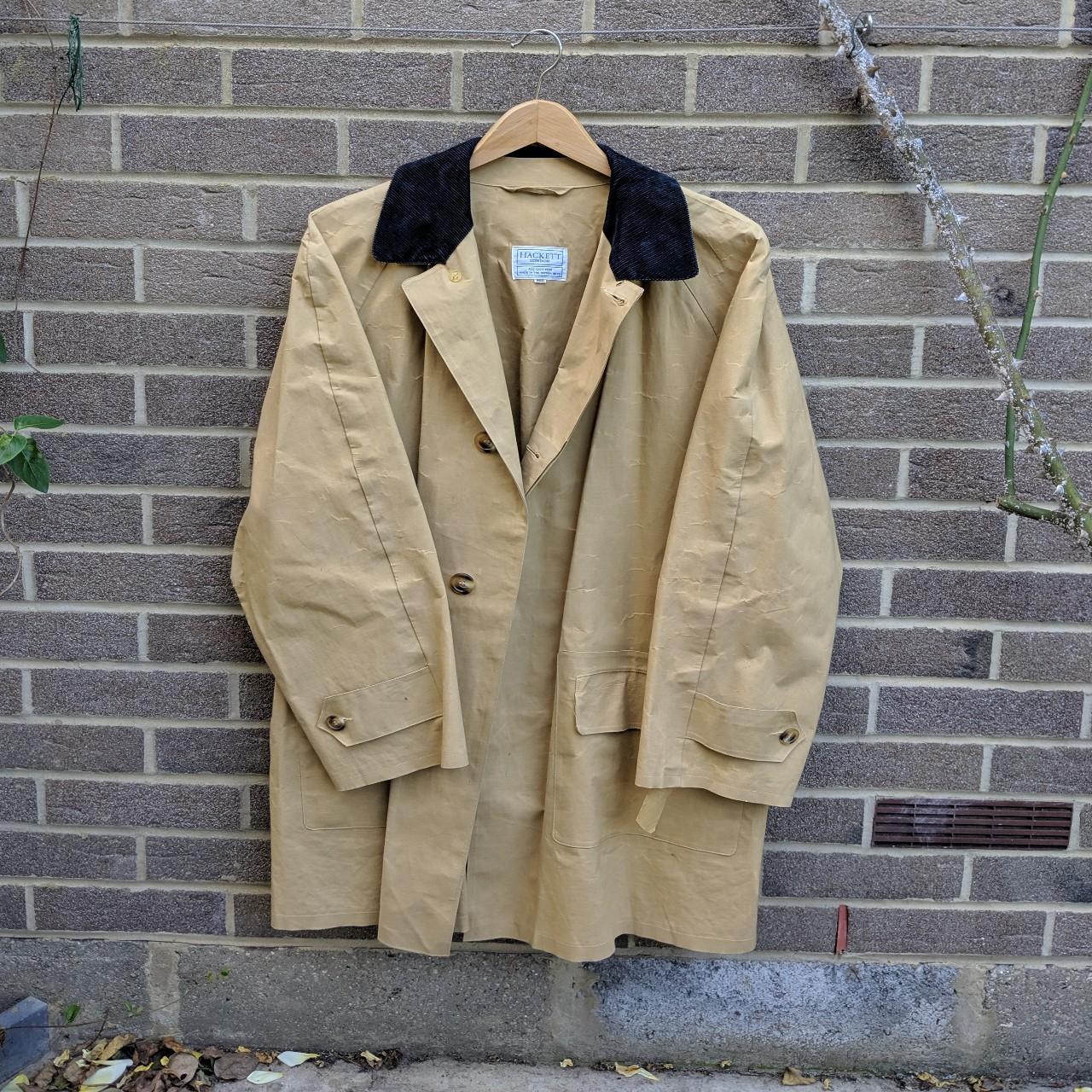 Hackett trench cheap coat