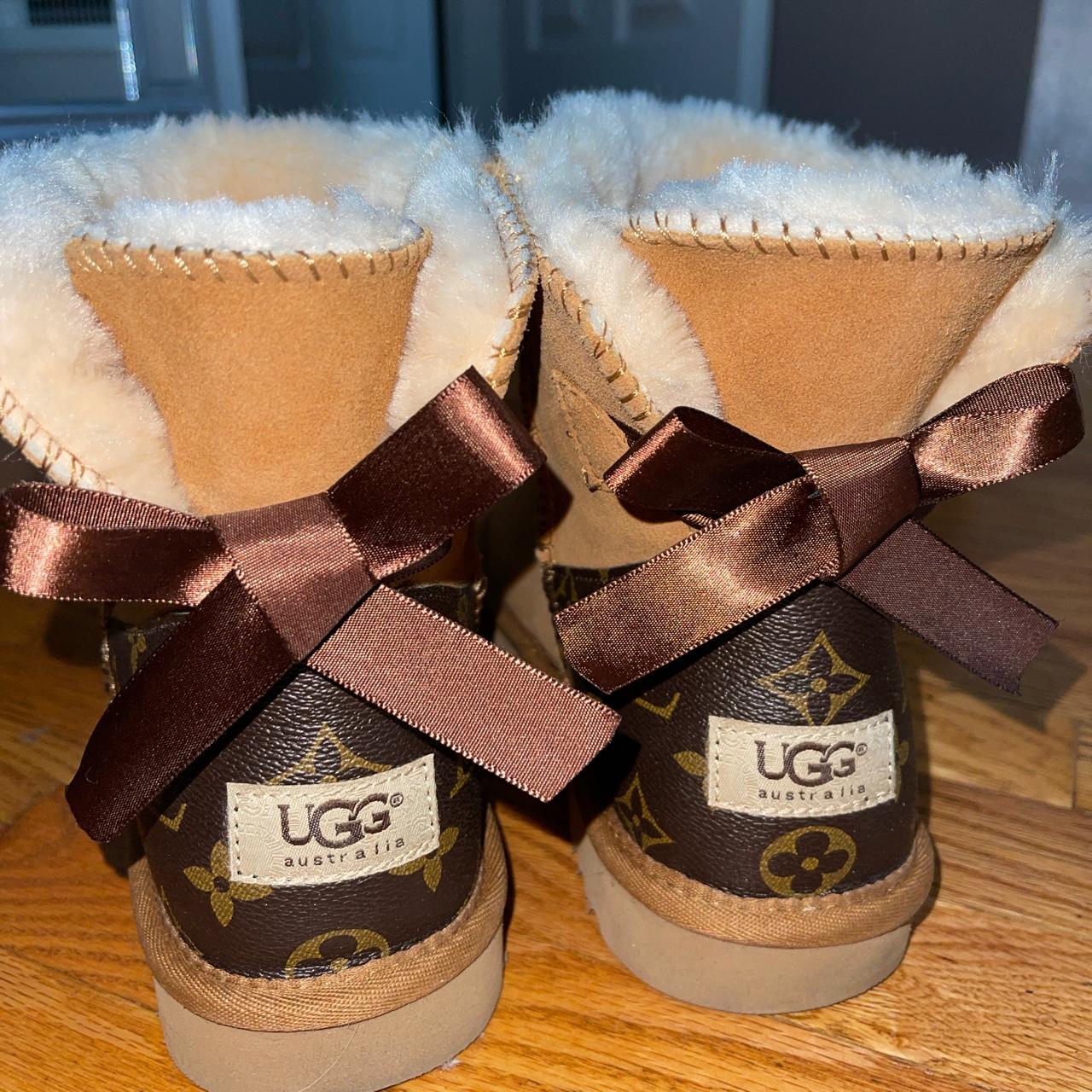 Fur Leopard sweatshirt Louis Vuitton Bag Ugg Boots – Classy clean chic