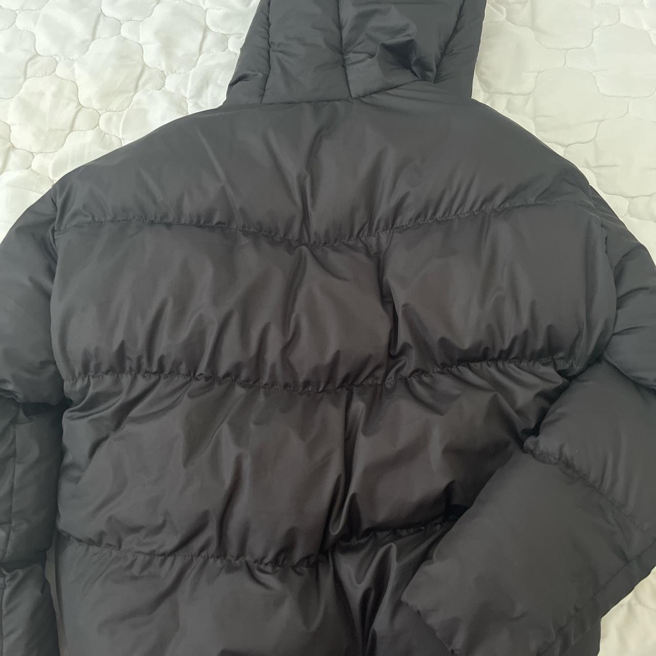 Black Oversized PLT Puffer Jacket. -Size 4/6 -Deep... - Depop