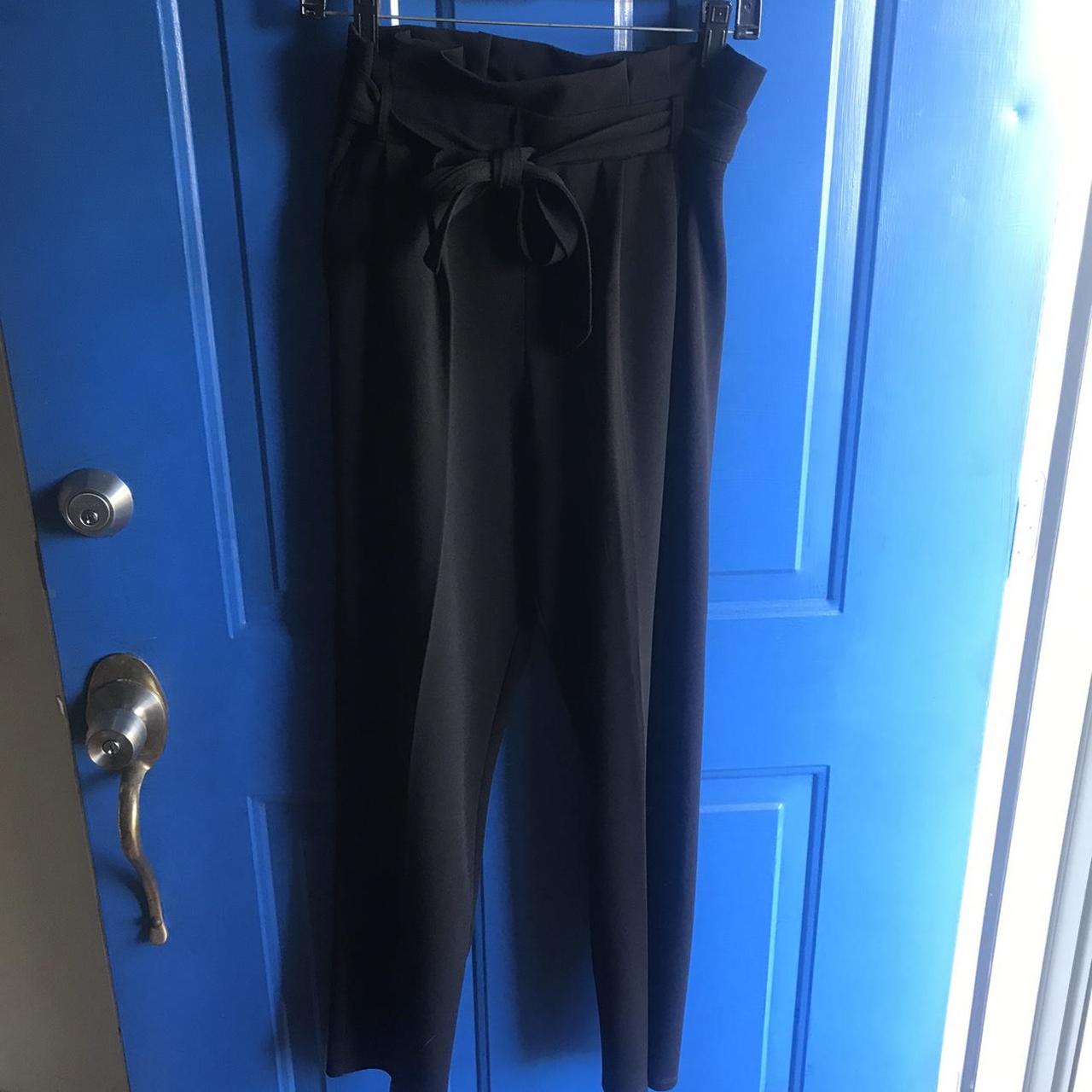 black-paper-bag-pants-from-miss-selfridge-perfect-depop