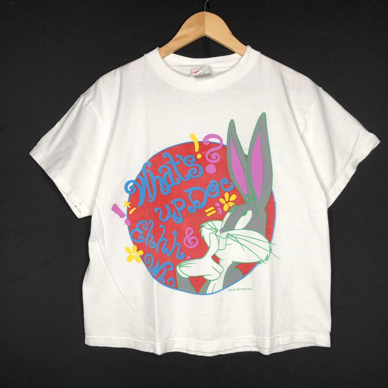 Vintage Bugs Bunny “Ehhh What’s Up Doc?” 1993... - Depop