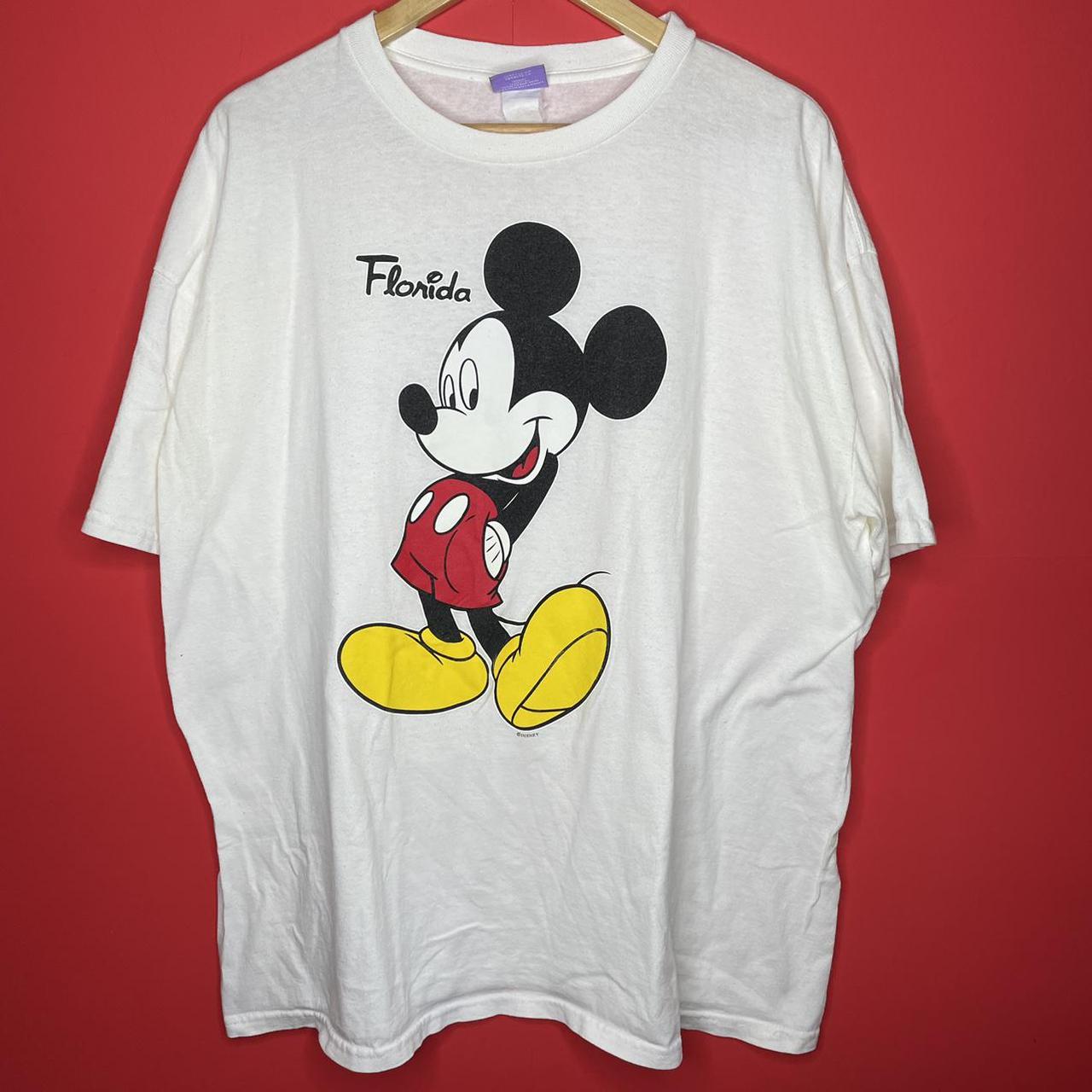 Disney Men's White and Black T-shirt | Depop