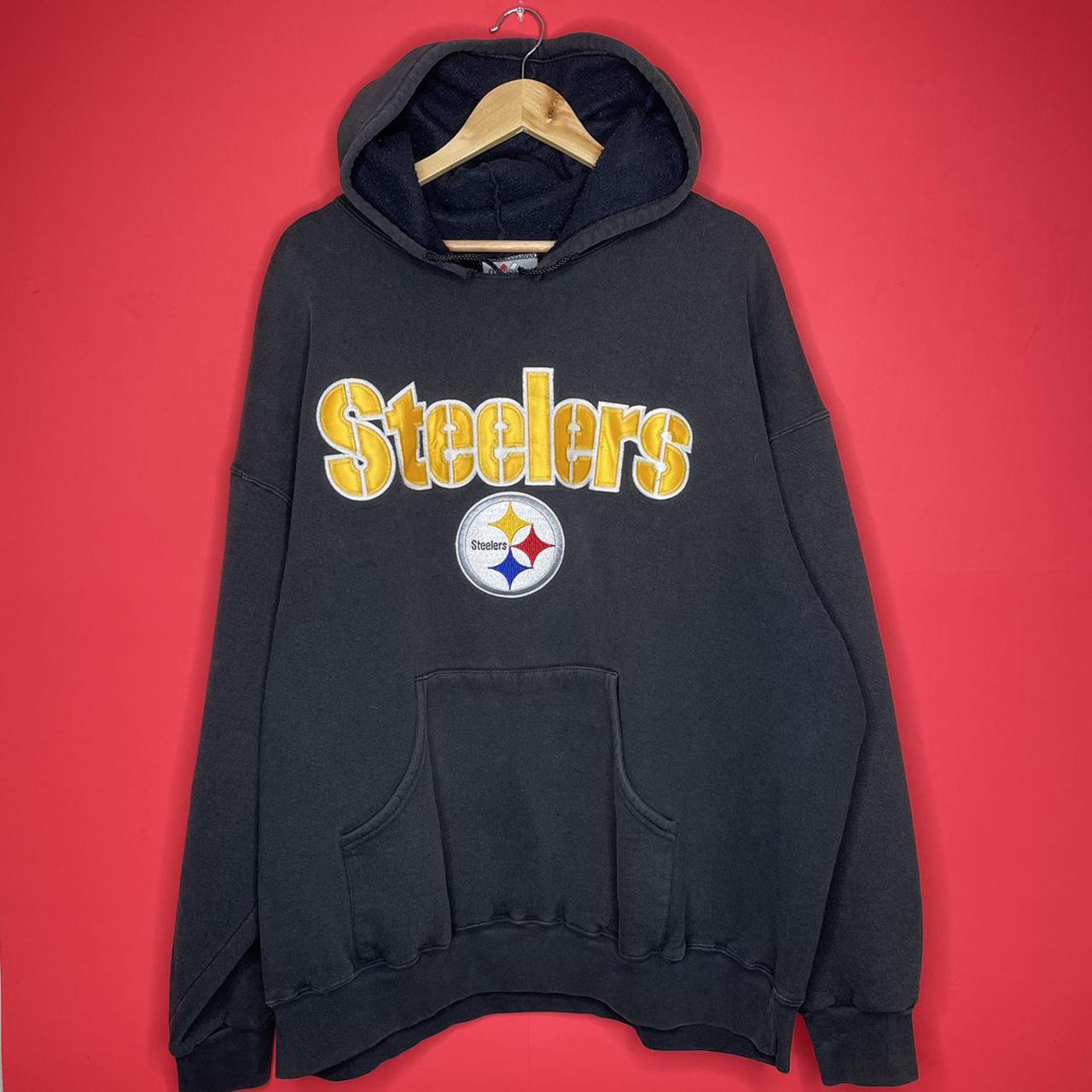 Vintage 90's Embroidered Pittsburgh Steelers - Depop