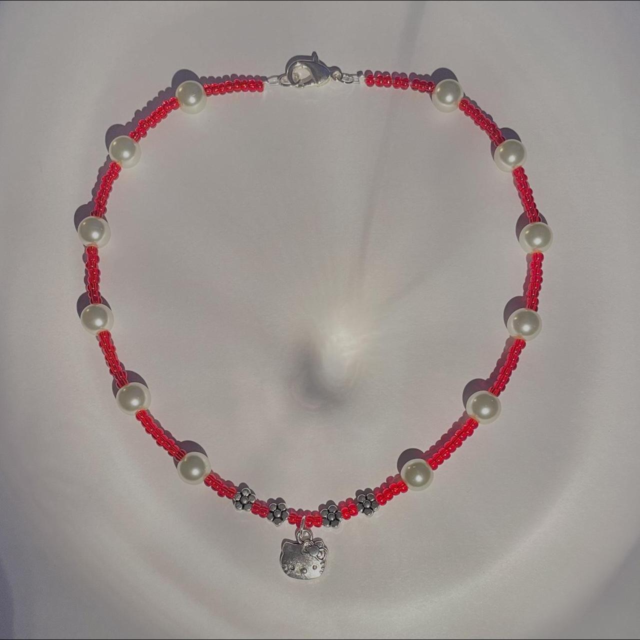 Sanrio Women's Red and Silver Jewellery