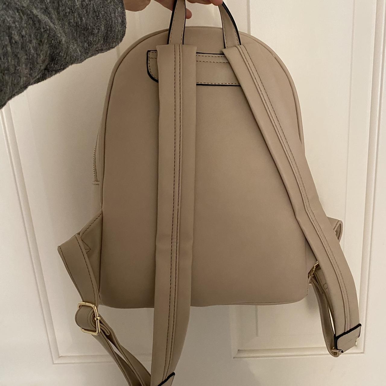 Andrew marc leather online backpack