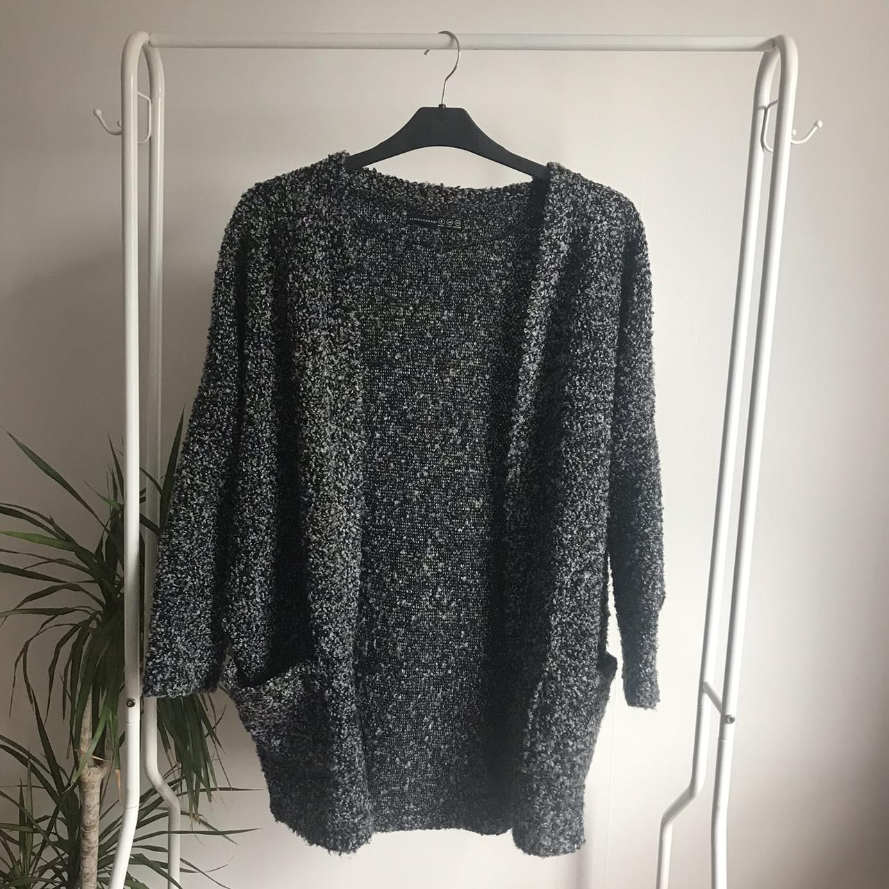 Primark black 2024 fluffy cardigan