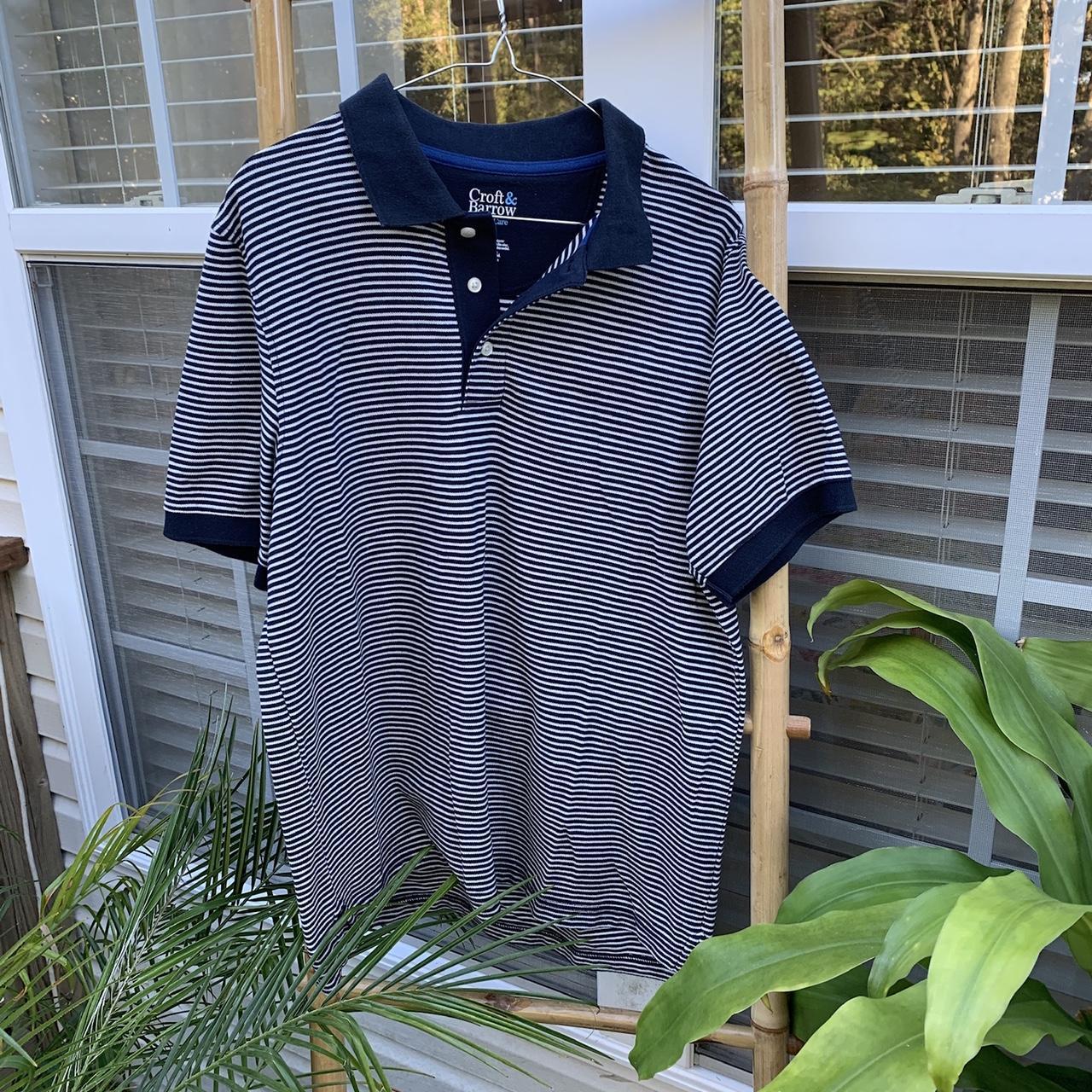 Croft & Barrow striped polo. - Depop