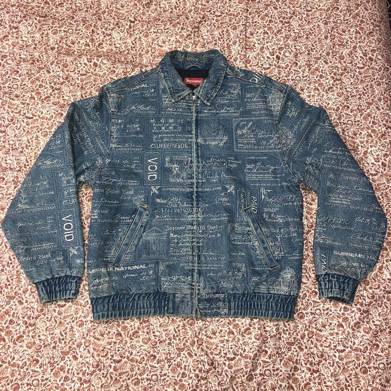 Supreme Checks Embroidered Denim Jacket 翌日発送可能 - dcsh.xoc.uam.mx