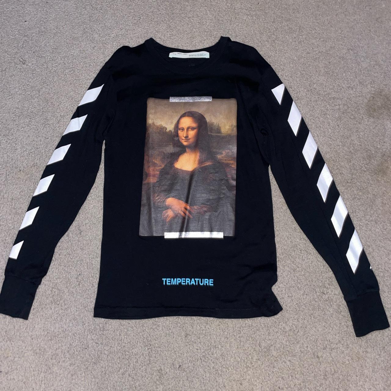 off white mona lisa long sleeve tee